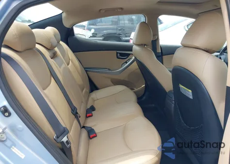 2013 Hyundai Elantra Limited z USA, uszkodzony, nr VIN KMHDH4AE3DU634618